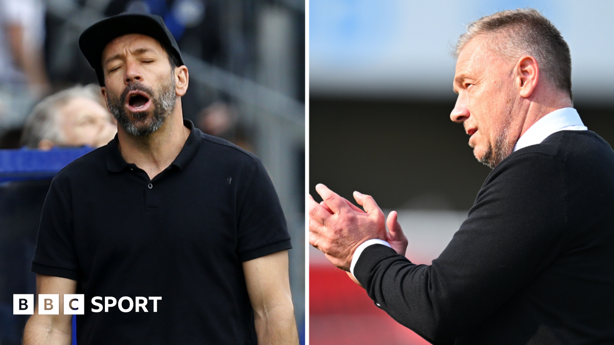 Bristol Rovers and Crawley Town relegated from League One