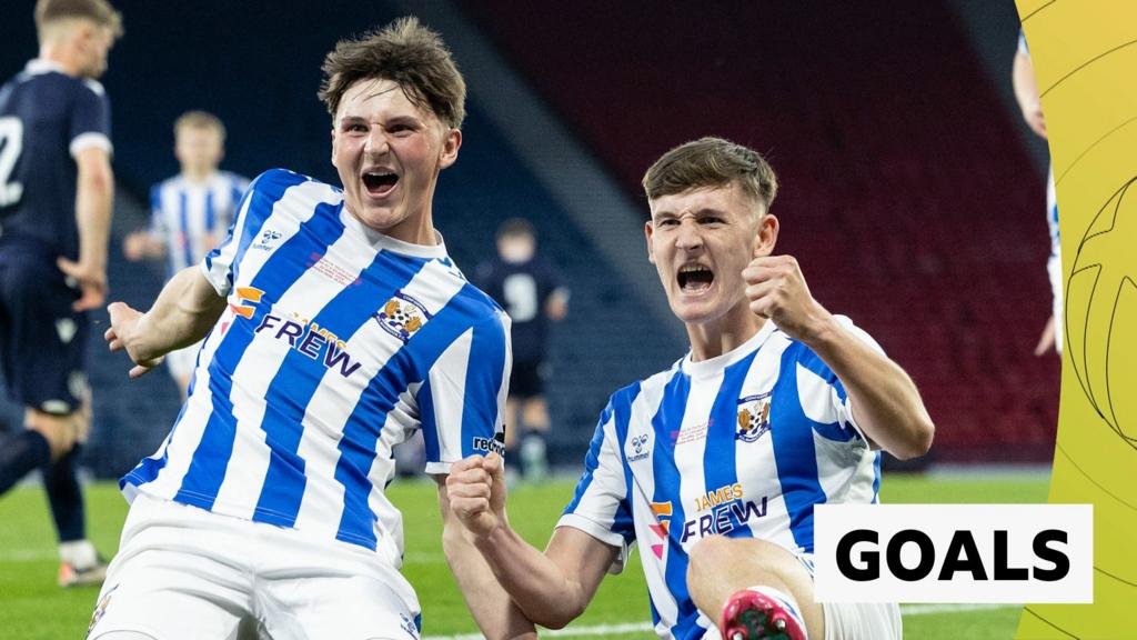 Watch: Kilmarnock win Scottish Youth Cup final against Dundee
