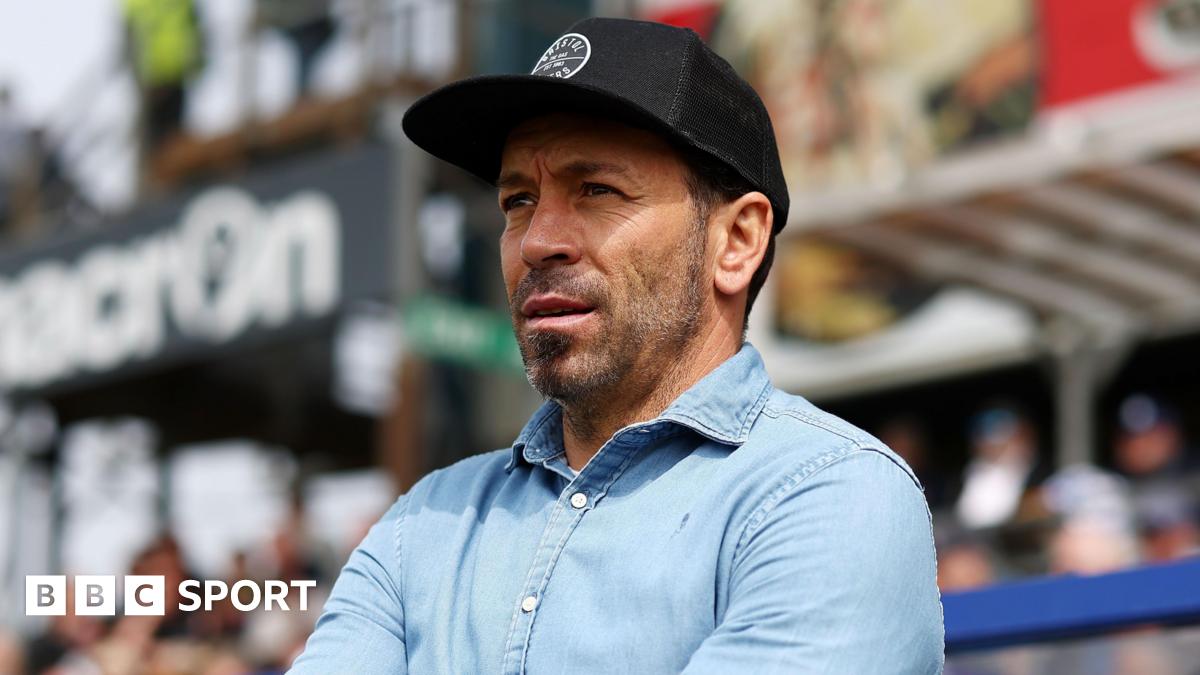 Bristol Rovers: Manager Inigo Calderon sacked after relegation from League One