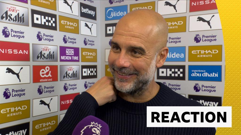 Manchester City 1-0 Wolverhampton Wanderers: Pep Guardiola Match of the Day interview