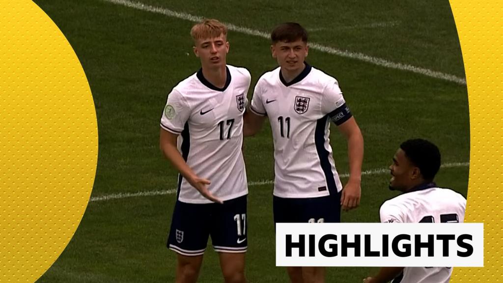 Uefa Under-19 Championship highlights: England 2-2 Norway